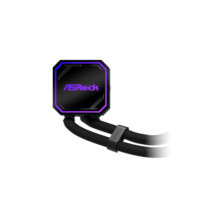 ASRock Pro 360 ARGB AIO Liquid CPU Cooler, 360mm Radiator, Triple 120mm PWM Fans, Addressable RGB, Intel LGA1700/1851 & AMD AM5/AM4 Compatible-Fans-Gigante Computers