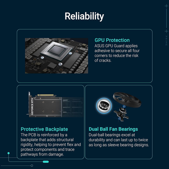 ASUS GeForce RTX 5060 Ti Prime OC 16GB GDDR7 Graphics Card-Graphics Cards-Gigante Computers