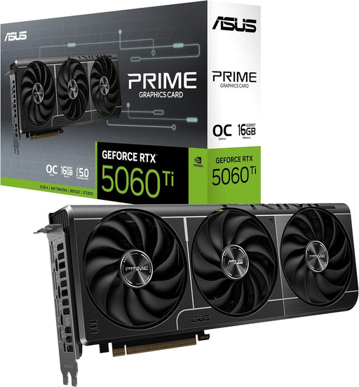 ASUS GeForce RTX 5060 Ti Prime OC 16GB GDDR7 Graphics Card-Graphics Cards-Gigante Computers