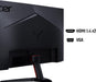 Acer Nitro KG2 27" 100Hz Full HD HDMI VGA Monitor - Refurbished-Monitors-Gigante Computers