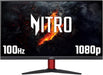 Acer Nitro KG2 27" 100Hz Full HD HDMI VGA Monitor - Refurbished-Monitors-Gigante Computers