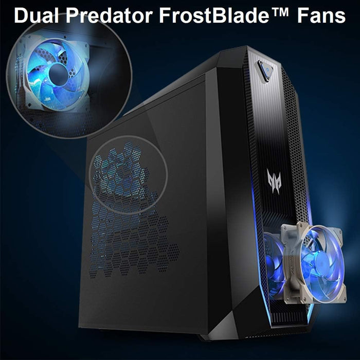 Acer Predator Orion 3000 Gaming Computer P03-630 i7-11700F 16GB 1TB SSD RTX 3070 8GB W11 - Refurbished-Prebuilt Systems-Gigante Computers