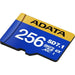 Adata Premier Extreme 256GB microSDXC SD7.1 Express Card, Nintendo Switch 2 Ready-Memory-Gigante Computers