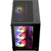 Aerocool (ACCM-ES01163.11) Mid tower PC case, Tempered glass, Up to 162mm GPU clearance, RGB, Included fans 2x 140 mm, 4x 120 mm, ATX, Micro-ATX, Mini-ITX-Cases-Gigante Computers
