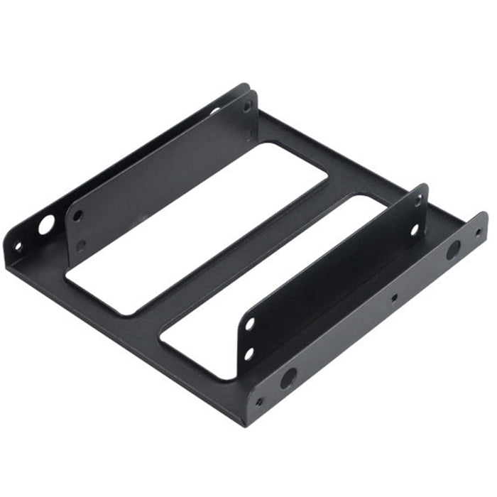 thumbnail image 2 of Hdd Cage 2.5 / 3.5 To 5.25 Drive Bay Computer Case Adapter HDD Mounting Bracket SSD 5.25 Bay 2 of 13