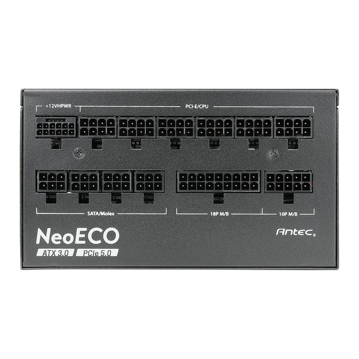 Antec 1300W NeoECO NE1300GM PSU, Fully Modular, FDM Fan, 80+ Gold, ATX 3.0, PCIe 5.0, Zero RPM Manager, Compact Design-Power Supplies-Gigante Computers