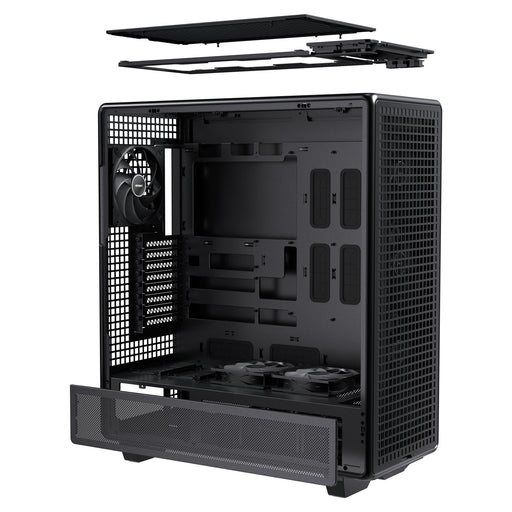 Antec 900 Full Tower PC Case, Tempered Glass Side Panel, E-ATX/ATX Support, High Airflow Design, USB 3.0 & USB-C, Black-Cases-Gigante Computers
