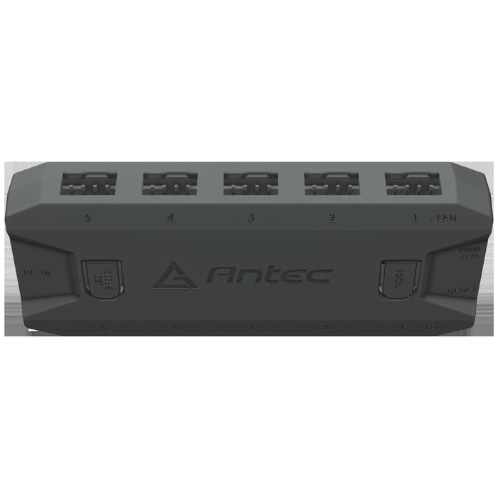 Antec ARGB & Fan Controller - 5 PWM Fan Ports, 5 ARGB LED Ports, SATA Power, Compact Design, 2-Year Warranty-Fans-Gigante Computers