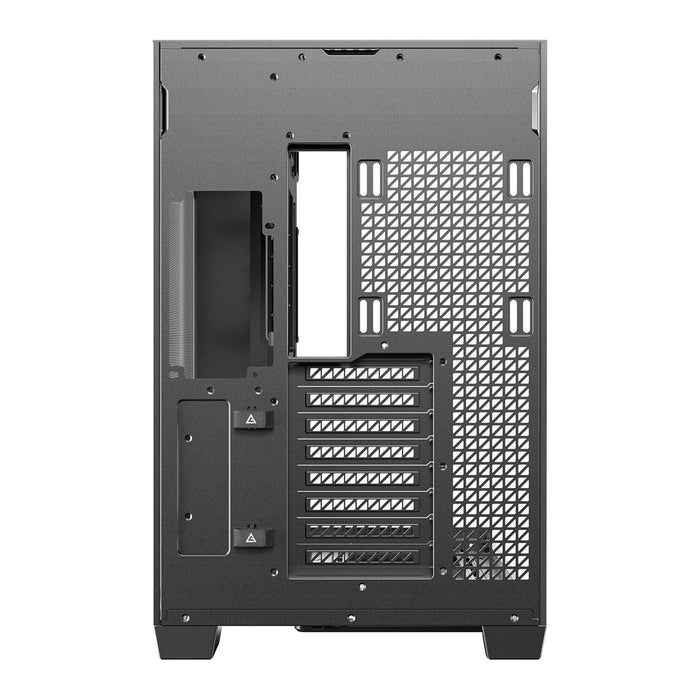 Antec C8 Gaming Case w/ Glass Side & Front, E-ATX, Dual Chamber, Mesh Panels, USB-C, Black-Cases-Gigante Computers