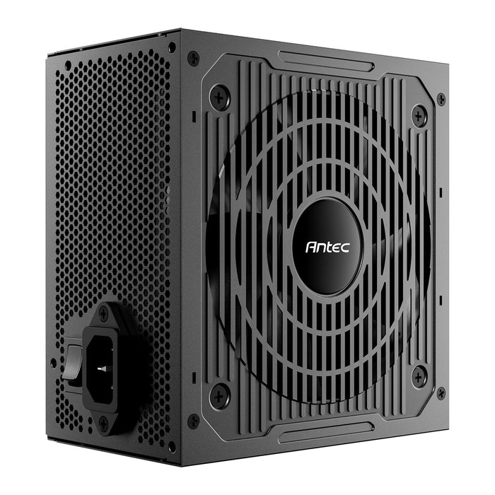 Antec CSK550DC 550W Power Supply, 80 Plus Bronze Certified, ATX 12V 2.52, Non-Modular, DC-to-DC, Flat Black Cables, 120mm Quiet Fan, UK Plug-Power Supplies-Gigante Computers