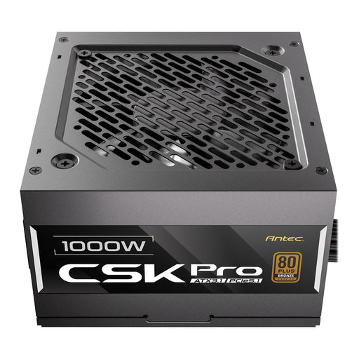 Antec CSK850 PRO 850W Semi-Modular ATX 3.1 Power Supply, PCIe 5.1 Ready with 12V 2x6 Connector, 80 Plus Bronze Certified, Quiet 120mm Fan, 5-Year Warranty-Power Supplies-Gigante Computers