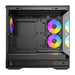 Antec Constellation C2M ARGB Micro-ATX PC Case, 270' Panoramic Tempered Glass, 240mm and 120mm ARGB PWM Fans, USB-C, 360mm Radiator Support, Black-Cases-Gigante Computers