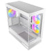 Antec Constellation C2M ARGB Micro-ATX PC Case, 270' Panoramic Tempered Glass, 240mm and 120mm ARGB PWM Fans, USB-C, 360mm Radiator Support, White-Cases-Gigante Computers