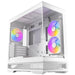 Antec Constellation C2M ARGB Micro-ATX PC Case, 270' Panoramic Tempered Glass, 240mm and 120mm ARGB PWM Fans, USB-C, 360mm Radiator Support, White-Cases-Gigante Computers