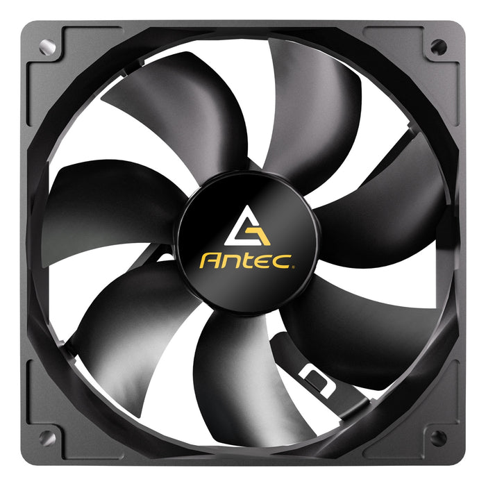 Antec N12 120mm Case Fan, 3 Pack, Hydraulic Bearing, 1200 RPM, Black-Fans-Gigante Computers