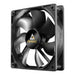 Antec N12 120mm Case Fan, 3 Pack, Hydraulic Bearing, 1200 RPM, Black-Fans-Gigante Computers