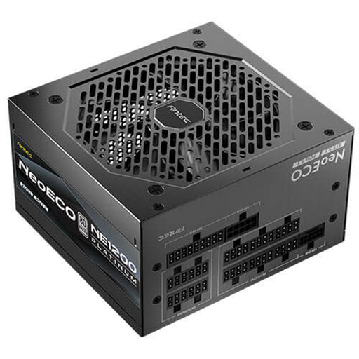 Antec NE1200 Platinum NeoEco 1200W Fully -Modular ATX 3.1 Power Supply, PCIe 5.1 Ready with 12V 2x6 Connector, 80 Plus Platinum Certified, 120mm FDB Silent Fan, 10-Year Warranty-Power Supplies-Gigante Computers