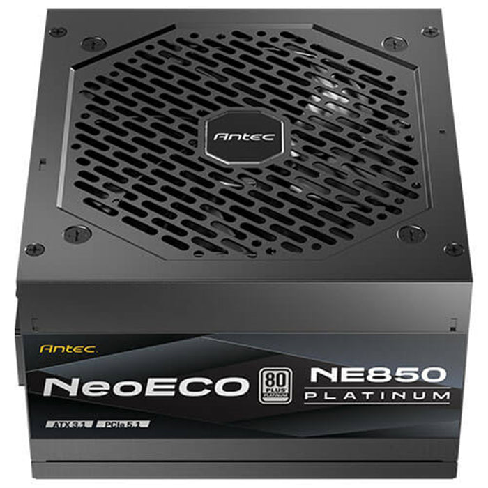 Antec NE850 Platinum NeoEco 850W Fully -Modular ATX 3.1 Power Supply, PCIe 5.1 Ready with 12V 2x6 Connector, 80 Plus Platinum Certified, 120mm FDB Silent Fan, 10-Year Warranty-Power Supplies-Gigante Computers