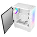 Antec NX410 Mid Tower 1 x USB 3.0 / 2 x USB 2.0 Tempered Glass Side Window Panel White Case with Addressable RGB LED Fans-Cases-Gigante Computers