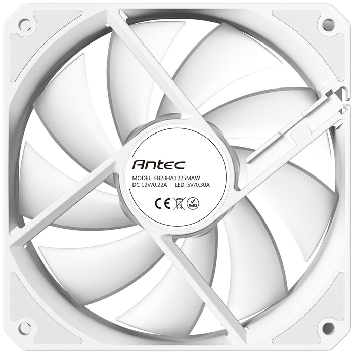 Antec P12R PWM Reverse ARGB Fan – White-Fans-Gigante Computers