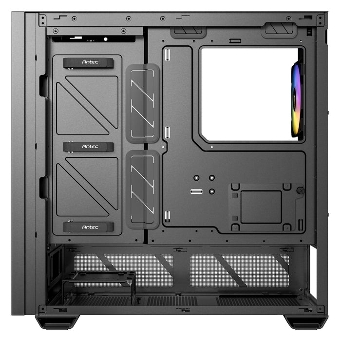 Antec P30 ARGB Mid-Tower Gaming Case, High-Airflow Design, Tempered Glass Side Panel, USB-C 10 Gb/s, Pre-Installed ARGB Fans (Black)-Cases-Gigante Computers