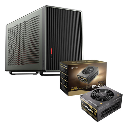 Antec Performance 1M Aventurine Mini Tower Case + SF850X 850W 80 PLUS Gold Fully Modular SFX Power Supply Bundle-Cases-Gigante Computers