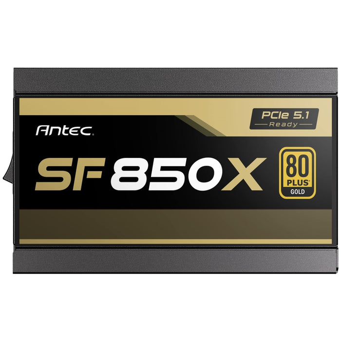 Antec SF850X 850W Power Supply - 80 PLUS Gold Certified, Fully Modular, SFX 4.1, ATX 3.1, PCIe 5.1 Ready-Power Supplies-Gigante Computers