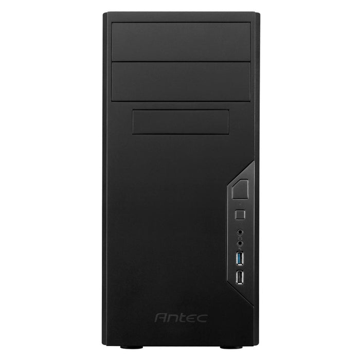 Antec VSK-3000B-U3/U2 Micro Tower 1 x USB 3.0 / 1 x USB 2.0 Black Case-Cases-Gigante Computers