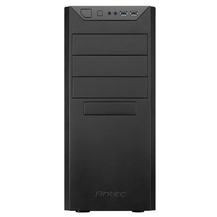 Antec VSK-4000BU3U2 Midi Tower 1 x USB 2.0 / 1 x USB 3.0 No PSU Black Case-Cases-Gigante Computers