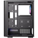 Antec VX310 ARGB Mid-Tower Gaming PC Case - Pre-Installed 4 x 120mm ARGB Fans, Tempered Glass Side Panel, High-Airflow Mesh Front - ATX/Micro-ATX/ITX-Cases-Gigante Computers