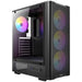 Antec VX310 ARGB Mid-Tower Gaming PC Case - Pre-Installed 4 x 120mm ARGB Fans, Tempered Glass Side Panel, High-Airflow Mesh Front - ATX/Micro-ATX/ITX-Cases-Gigante Computers