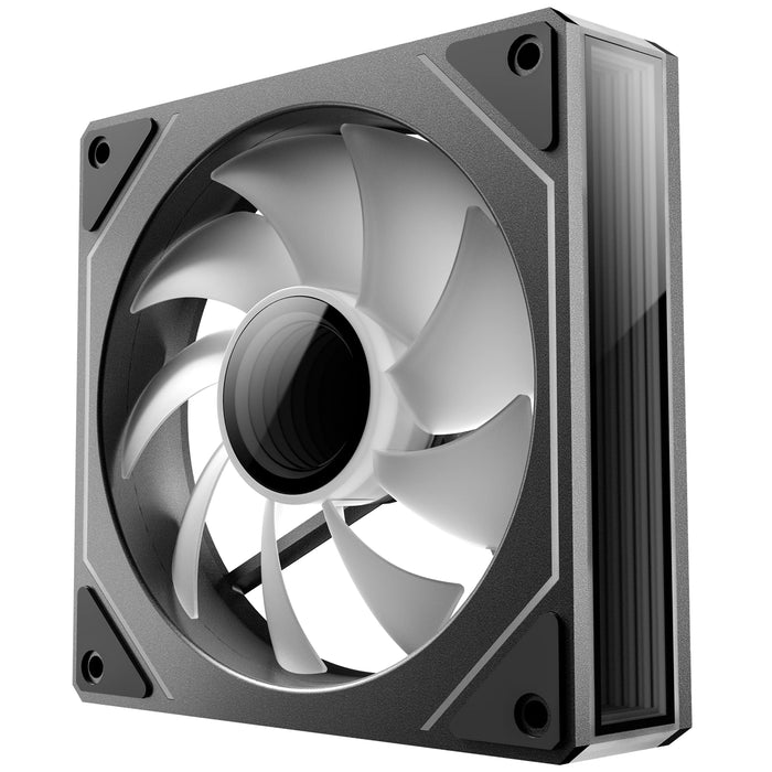 Antec Vision 120mm ARGB - 3 PK, Black, Up to 1800RPM, 44.5CFM Airflow, 29dB Max, 4-pin ARGB 3-pin-Fans-Gigante Computers