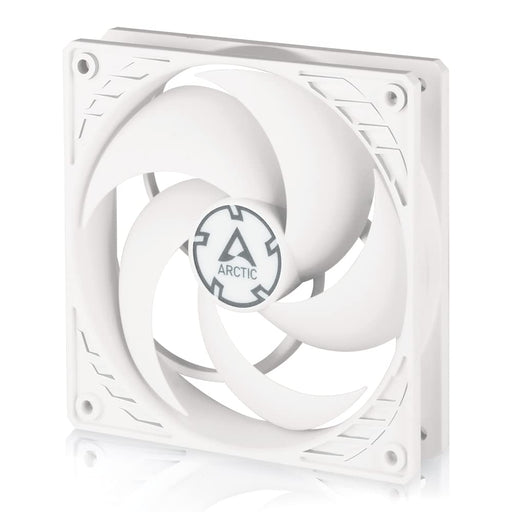 Arctic P12 12cm Pressure Optimised PWM Case Fan, White, Fluid Dynamic-Cooling-Gigante Computers