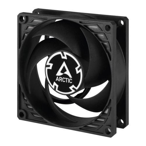 Arctic P8 Pressure Optimised 8cm Case Fan, Black, Fluid Dynamic, 3000 RPM, 10 Year Warranty-Case Fans-Gigante Computers