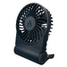 Arctic Summair 2Go Powerful Handheld Fan, Up to 77 Hours of Battery, Ergonomic Handle with Fold-Out Stand, Deep Blue-Desk/Handheld Fans-Gigante Computers
