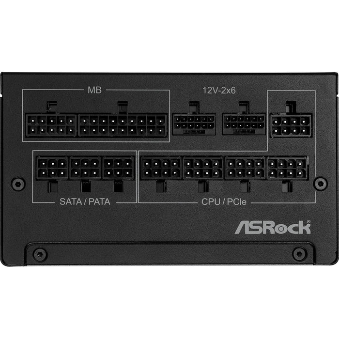 Asrock 1200W Steel Legend SL-1200G PSU, Fully Modular, 80+ Gold, Cybenetics Platinum & Lambda A, ATX 3.1, PCIe 5.1-Power Supplies-Gigante Computers
