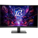 Asrock 27" Phantom Gaming QHD Curved Gaming Monitor (PG27QRT1B), 2560 x 1440, 1ms, 2 HDMI, DP, 180Hz, 95% DCI-P3, FreeSync, VESA-Monitors-Gigante Computers
