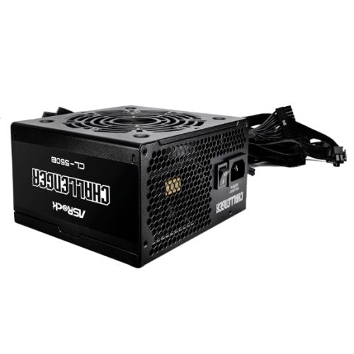 Asrock 550W Challenger CL-550B PSU, Fully Wired, 80+ Bronze, ATX 2.52-Power Supplies-Gigante Computers