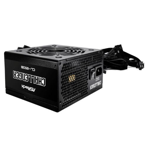 Asrock 650W Challenger CL-650B PSU, Fully Wired, 80+ Bronze, ATX 2.52-Power Supplies-Gigante Computers