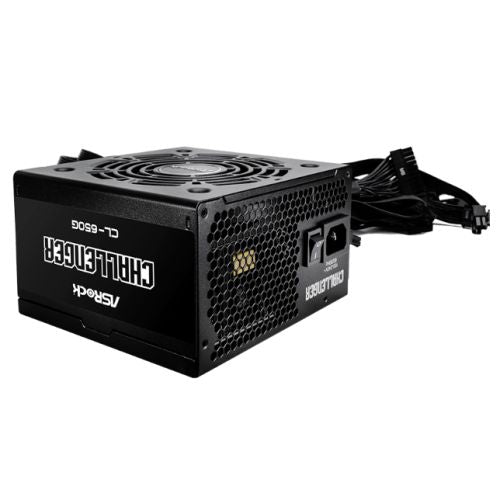 Asrock 650W Challenger CL-650G PSU, Fully Wired, 80+ Gold, ATX 3.1-Power Supplies-Gigante Computers