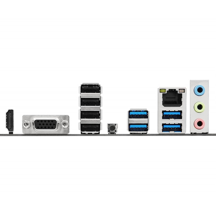 Asrock A620AM-HVS, AMD A620A, AM5, Micro ATX, 2 DDR5, VGA, HDMI, GB LAN, 2x M.2-Motherboards-Gigante Computers