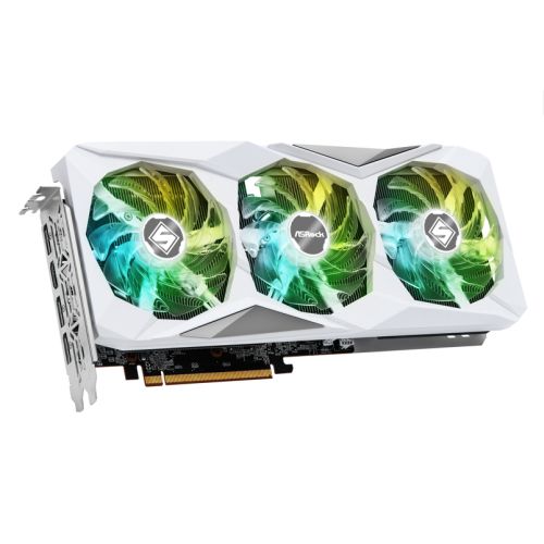 Asrock RX7600 Steel Legend 8GB OC, PCIe4, 8GB DDR6, HDMI, 3 DP, Overclocked, RGB-Graphics Cards-Gigante Computers