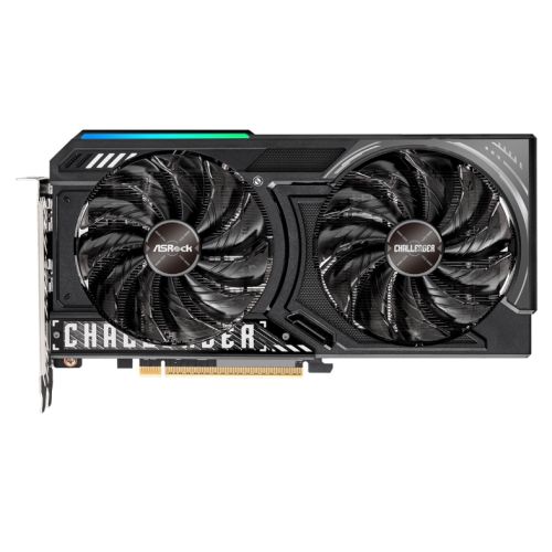 Asrock RX9060 XT Challenger 8GB OC, PCIe5, 8GB DDR6, HDMI, 2 DP, 3290MHz Clock, LED Indicator, Overclocked-Graphics Cards-Gigante Computers