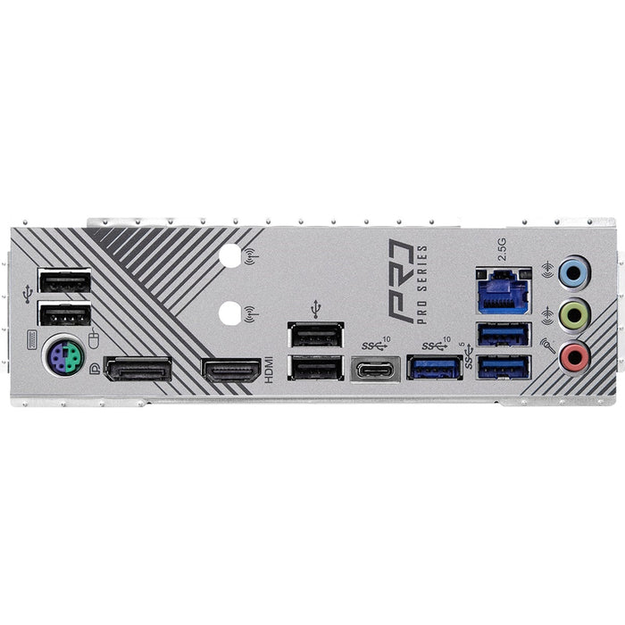 Asrock Z790 PRO RS, Intel Z790, 1700, ATX, 4 DDR5, HDMI, DP, eDP, 2.5G LAN, PCIe5, RGB, 4x M.2-Motherboards-Gigante Computers