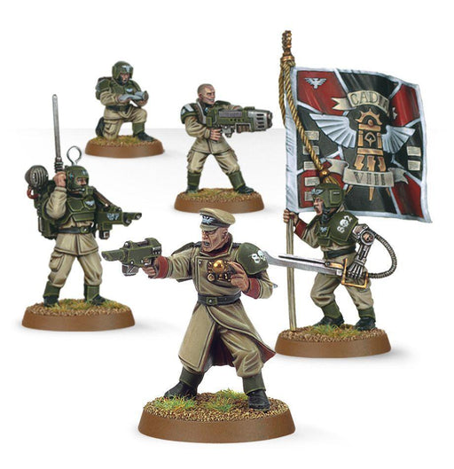 Astra Militarum Cadian Command Squad-Boxed Games & Models-Gigante Computers