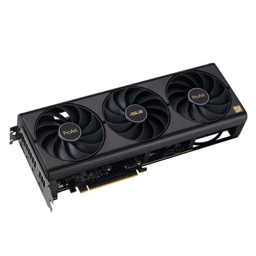 Asus ProArt RTX4080 SUPER OC, PCIe4, 16GB DDR6X, HDMI, 3 DP, 2640MHz Clock, Overclocked, Compact 2.5 Slot Design-Graphics Cards-Gigante Computers