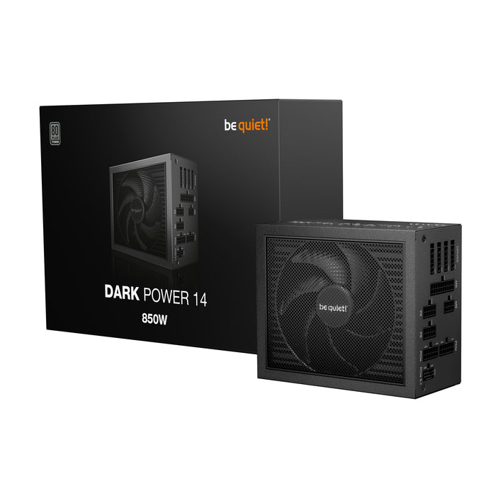 Be Quiet! 1200W Dark Power 14 PSU, Fully Modular, 80+/Cybenetics Titanium, Active/Semi-Passive Cooling, LLC Full-Bridge, ATX 3.1, PCIe 5.1-Power Supplies-Gigante Computers