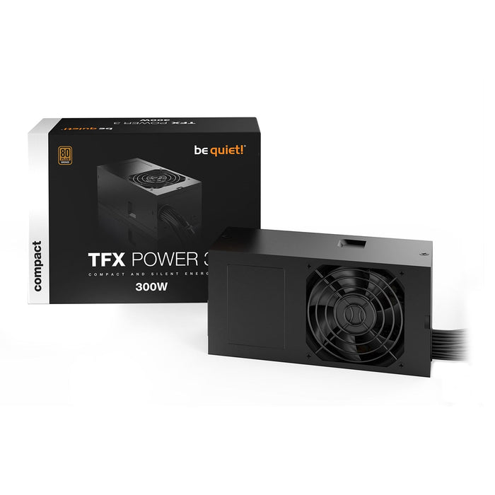 Be Quiet! 300W TFX Power 3 PSU, Small Form Factor, 80+ Bronze, PCIe, Continuous Power-Power Supplies-Gigante Computers