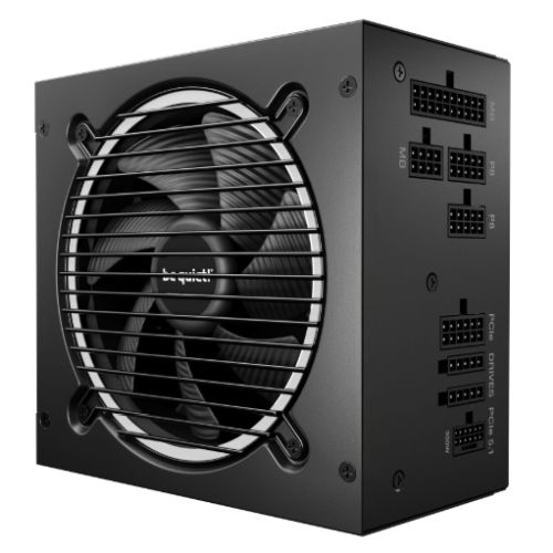Be Quiet! 550W Pure Power 13 M PSU, Fully Modular, Semi-Passive Fan, 80+ Gold, ATX 3.1, PCIe 5.1-Power Supplies-Gigante Computers
