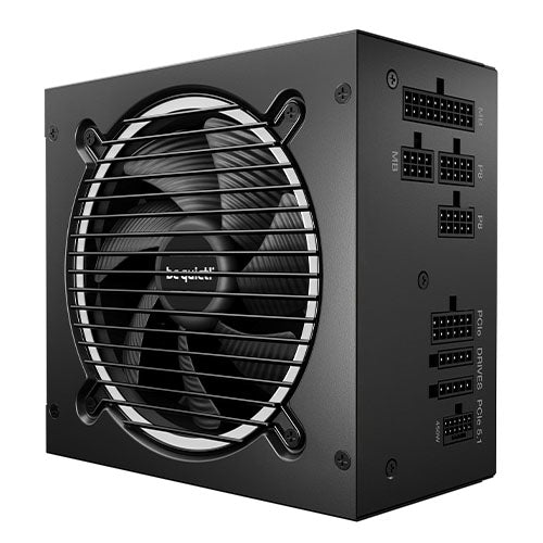 Be Quiet! 650W Pure Power 13 M PSU, Fully Modular, Semi-Passive Fan, 80+ Gold, ATX 3.1, PCIe 5.1-Power Supplies-Gigante Computers
